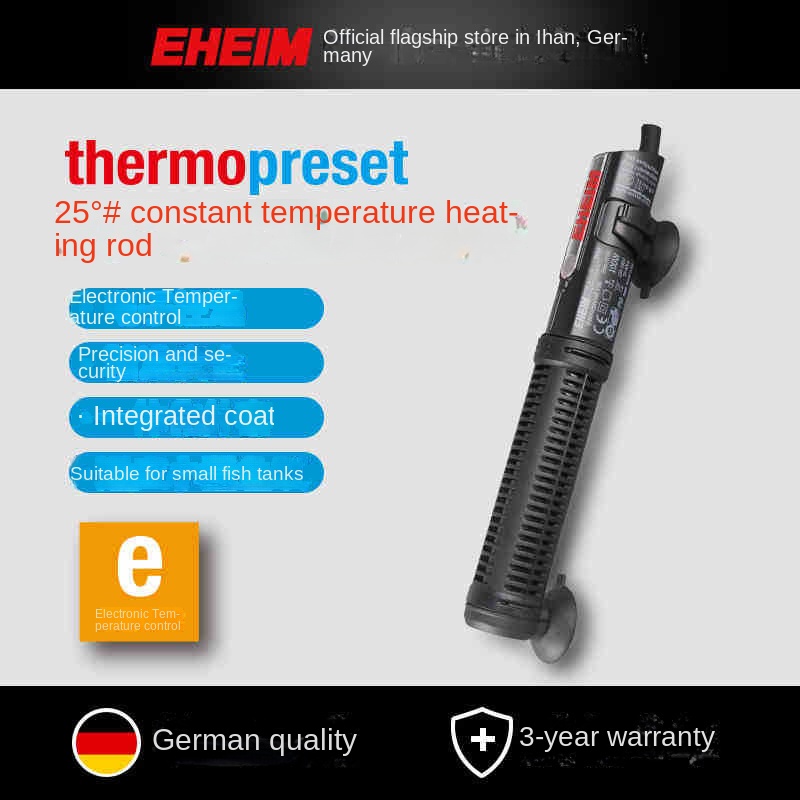 Fish Tank Heater - EHEIM-Automatic Temperature Control Heating Rod, Constant