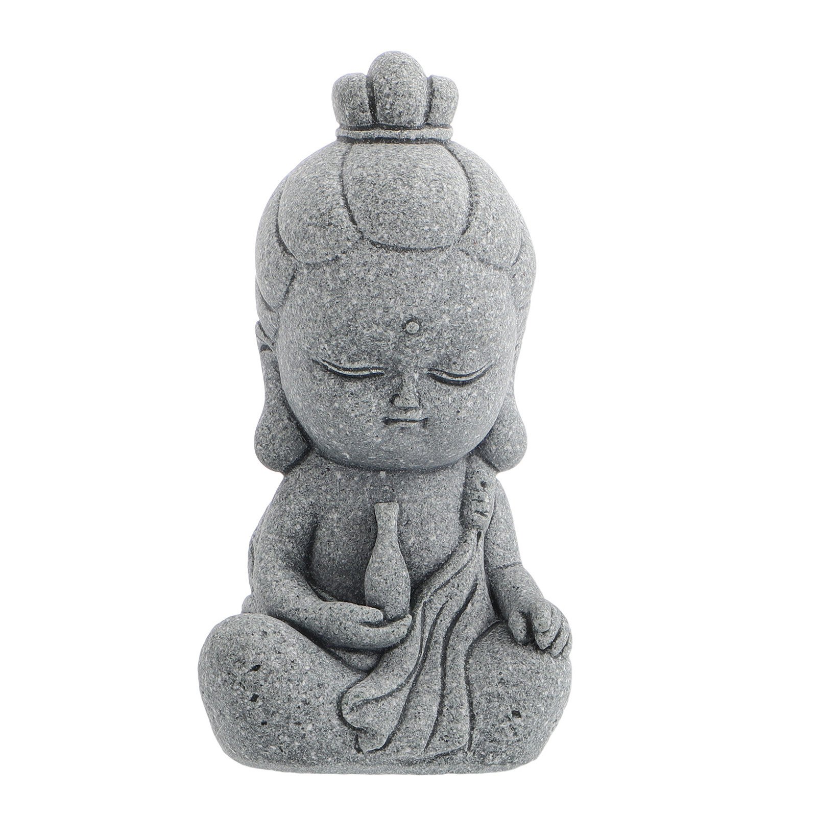 Mini Guan Yin Stone Buddha Sma - Aquarium Decor ulasan dan harga