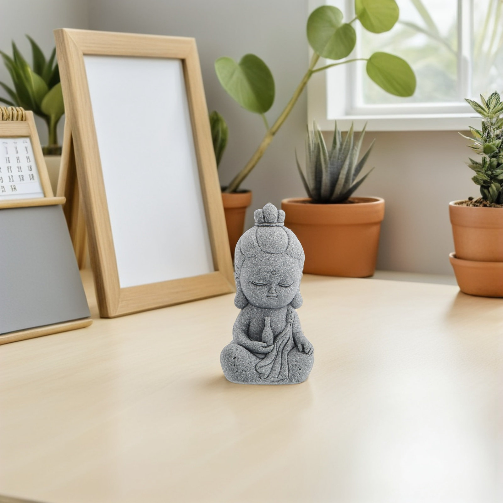 Mini Guan Yin Stone Buddha Sma - Aquarium Decor ulasan dan harga