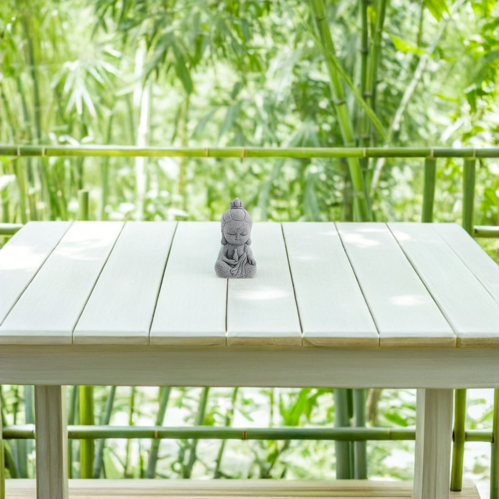 Mini Guan Yin Stone Buddha Sma - Aquarium Decor ulasan dan harga