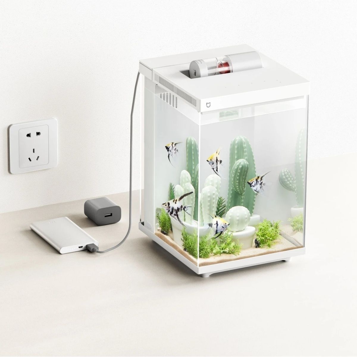 Mijia Smart Desktop Aquarium 1 - Xiaomi Aquarium Fish Tank ulasan dan harga