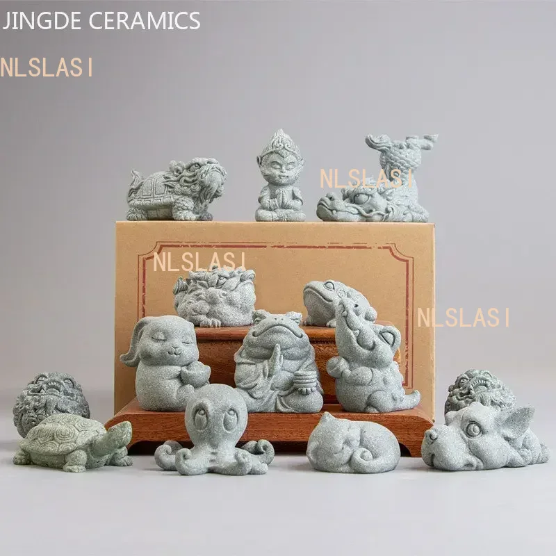 Creative Handmade Stone Tea Pe - Fish Aquarium Home ulasan dan harga