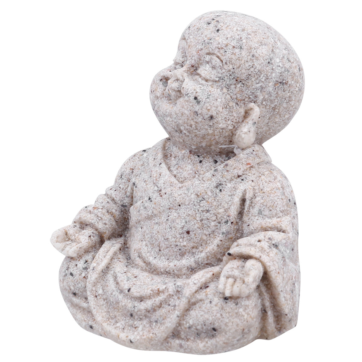Maitreya Buddha Statue Sandsto - Fish Aquarium Home ulasan dan harga