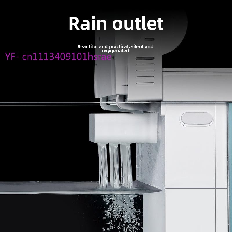 Aquarium Rainfall Spout Modifi - Xiaomi Aquarium Fish Tank ulasan dan harga