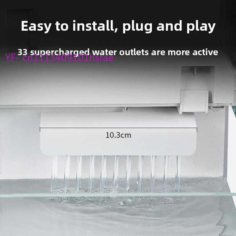 Aquarium Rainfall Spout Modifi - Xiaomi Aquarium Fish Tank ulasan dan harga